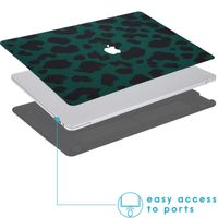 imoshion Design Laptop Cover MacBook Pro 16 inch (2019) - A2141 - Green Leopard