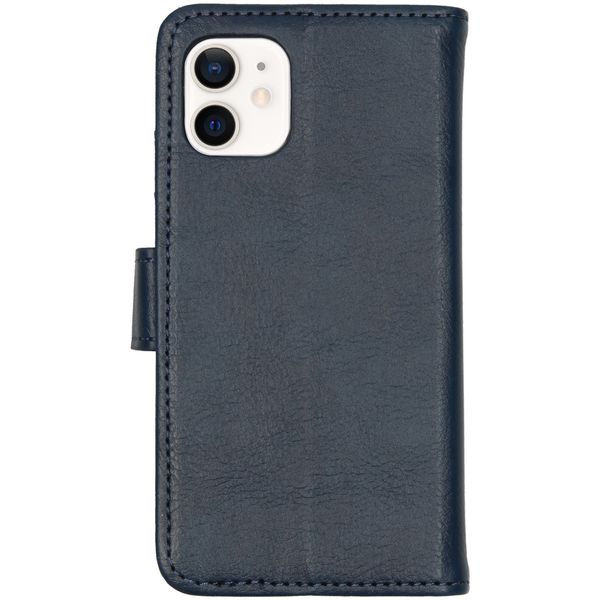 imoshion Luxe Bookcase Apple iPhone 12 Mini - Donkerblauw