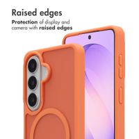 imoshion Colour Guard Back Cover with MagSafe Samsung Galaxy S26 - Orange