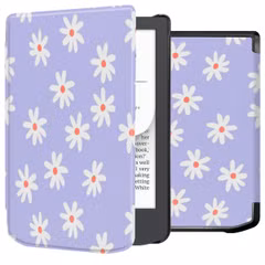 imoshion Design Slim Hard Case Bookcase Pocketbook Verse Lite - Flowers Distance