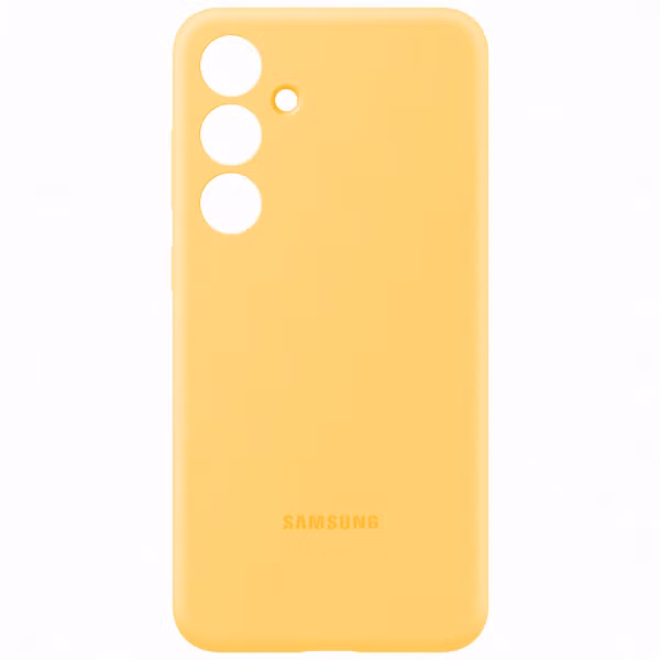 Samsung Originele Silicone Backcover Samsung Galaxy S24 Plus - Yellow