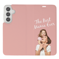 Ontwerp je eigen Compact gel bookcase hoes Samsung Galaxy S26 FE - Wit