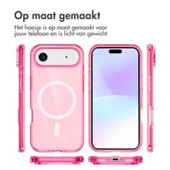 imoshion Sparkle Backcover met MagSafe Apple iPhone Air - Roze