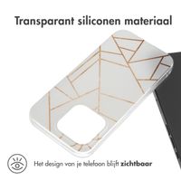 imoshion Design hoesje Apple iPhone 15 Pro - White Graphic