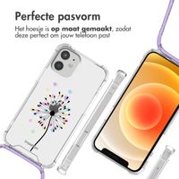 imoshion Design hoesje met koord Apple iPhone 12 Mini - Sandstone Dandelion