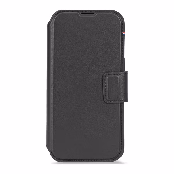 Decoded 2 in 1 Leather Detachable Wallet MagSafe Apple iPhone 17 - Zwart