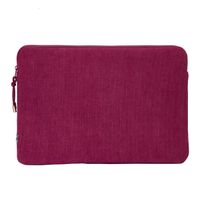 Selencia Corduroy Laptop hoes 13-14 inch - Laptopsleeve - Dark Rose