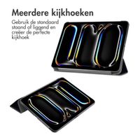 imoshion Design Trifold Bookcase Apple iPad Pro 13 (2024) M4 - Don't touch