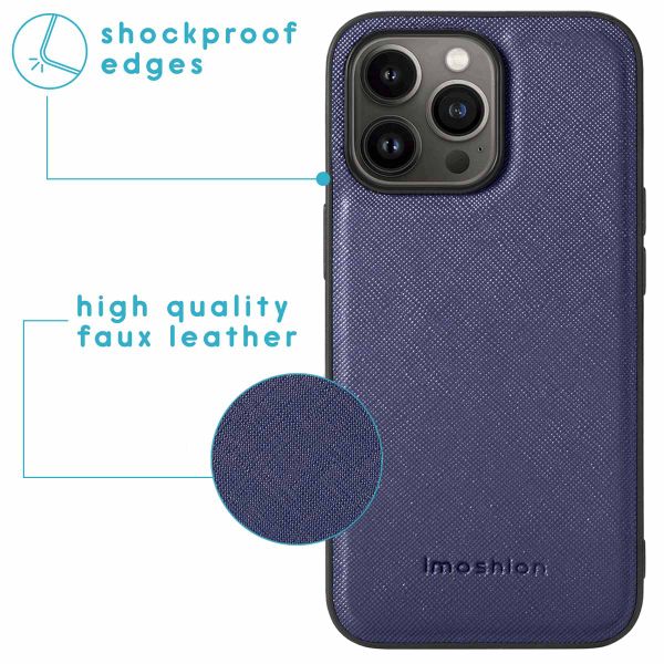 imoshion Luxe Portemonnee iPhone 13 Pro Max - Donkerblauw