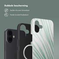 Selencia Vivid Backcover met MagSafe Apple iPhone 16 - Nature Grayed Jade