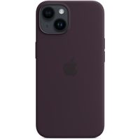 Apple Silicone Back Cover with MagSafe Apple iPhone 14 - Elderberry