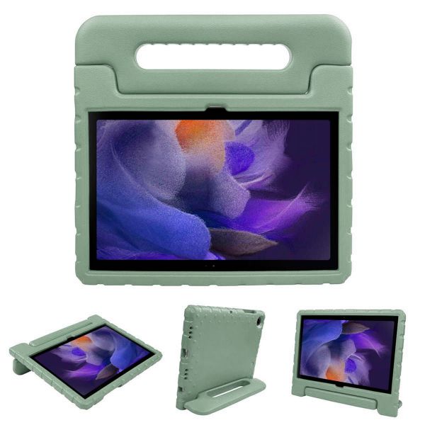 imoshion Kidsproof Backcover met handvat Samsung Galaxy Tab A8 - Olijfgroen