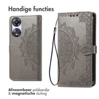 imoshion Mandala Bookcase Oppo A58 - Grijs