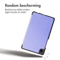 imoshion Trifold Bookcase Samsung Galaxy Tab A11 / A9 8.7 inch - Lila