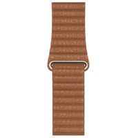 Apple Leather Loop L Apple Watch Series 1 t/m 10 / SE / Ultra (2) (44/45/46/49 mm) - Saddle Brown