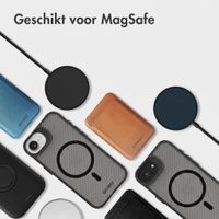 imoshion Rugged Hybrid Carbon Case met MagSafe Apple iPhone 17e / 16e - Zwart