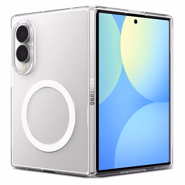 Spigen AirSkin Back Cover MagSafe Samsung Galaxy Z Fold 8 - Clear / White