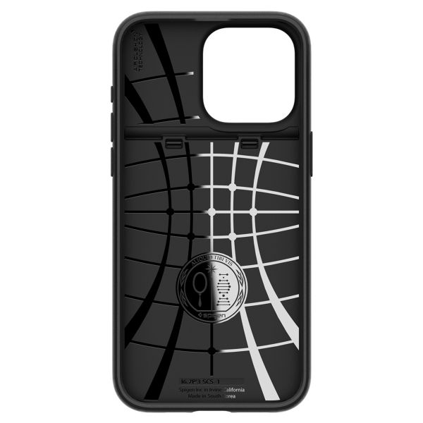 Spigen Slim Armor CS Backcover Apple iPhone 15 Pro - Zwart