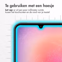 Accezz Gehard Glas Screenprotector 2-pack Samsung Galaxy A25 (5G)