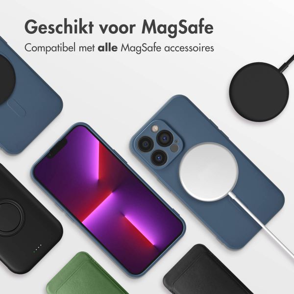 imoshion Color Backcover met MagSafe iPhone 13 Pro - Donkerblauw