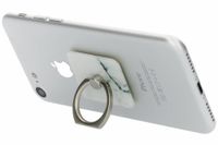 Wit marmer phone ring stand