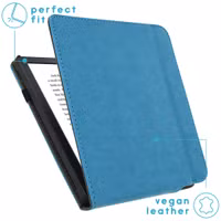 imoshion Stand Flipcase Kobo Libra H2O - Lichtblauw