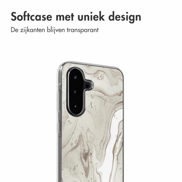 imoshion  Design hoesje Samsung Galaxy A56 - Sandy Marble
