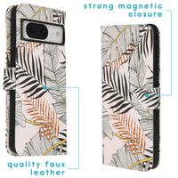 imoshion Design Softcase Bookcase Google Pixel 8 Pro - Glamour Botanic