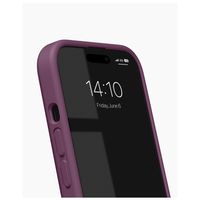 iDeal of Sweden Soft Swirl Silicone MagSafe Case Apple iPhone 17e / 16e / 15 / 14 / 13 - Velvet Plum