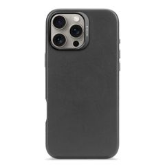 Decoded Leather Backcover MagSafe Apple iPhone 16 Pro Max - Zwart