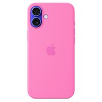 Apple Silicone Backcover MagSafe Apple iPhone 16 Plus - Peony Pink