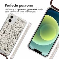 imoshion Design hoesje met koord Apple iPhone 12 (Pro) - Desert Dots