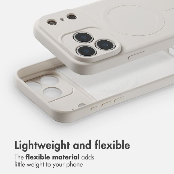 imoshion Colour Back Cover with MagSafe Apple iPhone 17 Pro Max - Beige