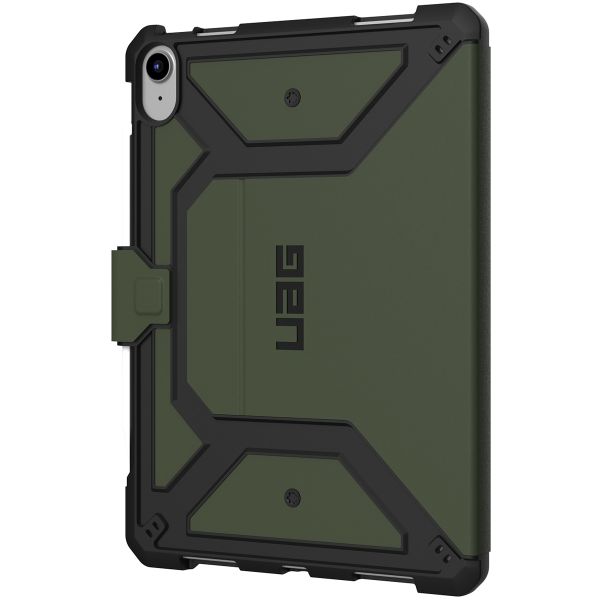 UAG Metropolis Book Case Apple iPad 11 (2025) 11 inch A16 / iPad 10 (2022) 10.9 inch - Green