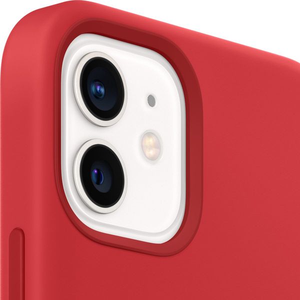 Apple Silicone Backcover MagSafe Apple iPhone 12 Mini - Red