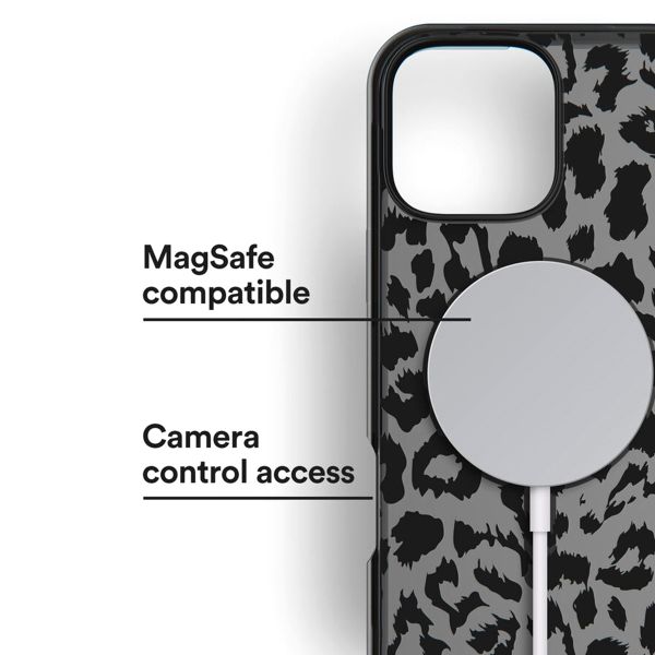 BodyGuardz Ace Pro MagSafe Backcover iPhone 16 Pro Max - Black Leopard