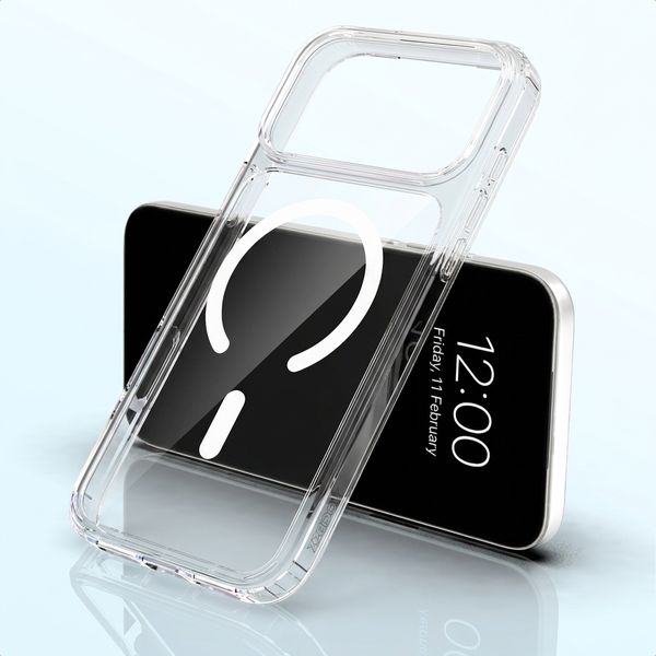 Accezz Xtreme Impact Backcover met MagSafe Apple iPhone 18 Pro Max / 17 Pro Max - Transparant