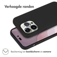 imoshion Color Backcover Apple iPhone 14 Pro - Zwart