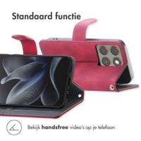 imoshion Bookcase met koord Motorola Edge 70 - Rood