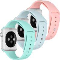 imoshion Siliconen bandje Multipack Apple Watch Series 1-9 / SE -38/40/41 mm