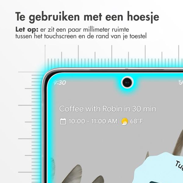 Accezz Gehard Glas Screenprotector 2-pack Google Pixel 8