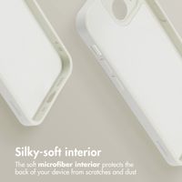 imoshion Colour Back Cover with MagSafe Apple iPhone 13 Mini - Beige