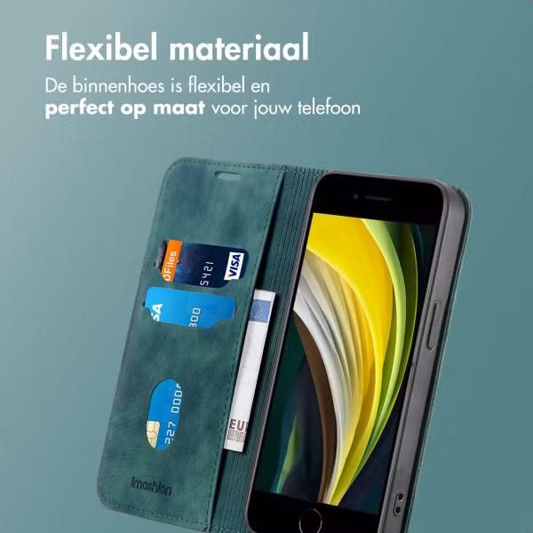 imoshion Slim Bookcase Apple iPhone SE (2022 / 2020) / 8 / 7 / 6(s) - Groen