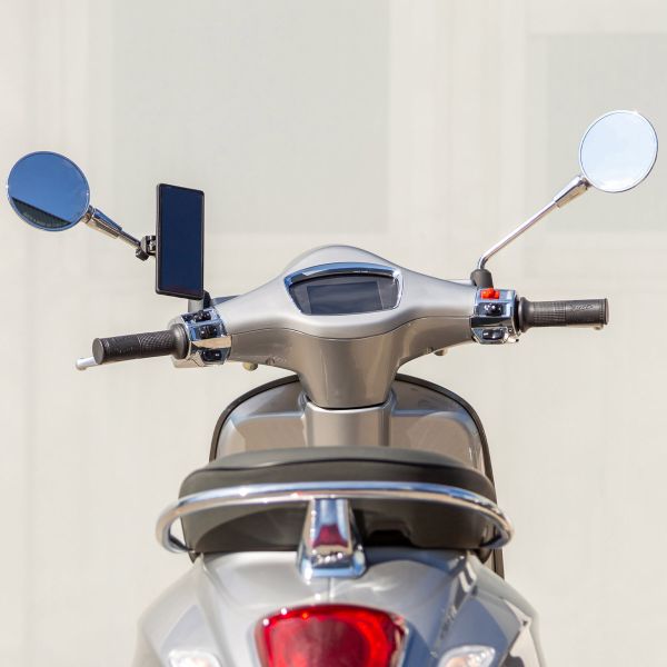 SP Connect Mirror Mount Pro SPC+ - Telefoonhouder voor motor en scooter - Spiegel bevestiging - Verstelbaar - Zwart