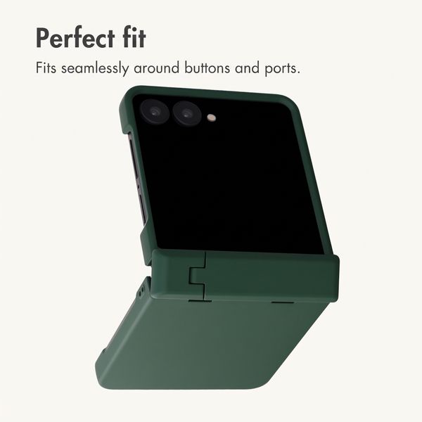 imoshion Colour Back Cover with Stand Samsung Galaxy Z Flip 8 - Dark Green