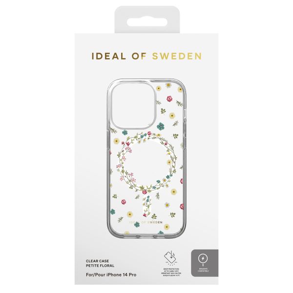 iDeal of Sweden Clear Case MagSafe Apple iPhone 14 Pro - Petite Floral