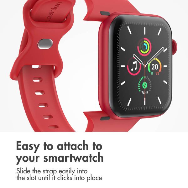 imoshion Silicone⁺ Strap Apple Watch | 44/45/46/49 mm - Size M/L - Rose
