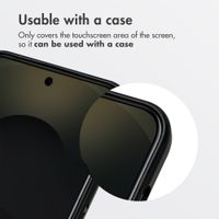 Accezz Privacy Tempered Glass Screen Protector + Applicator Samsung Galaxy S26 Ultra