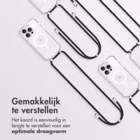 imoshion MagSafe Backcover met afneembaar koord Apple iPhone 15 Pro - Transparant
