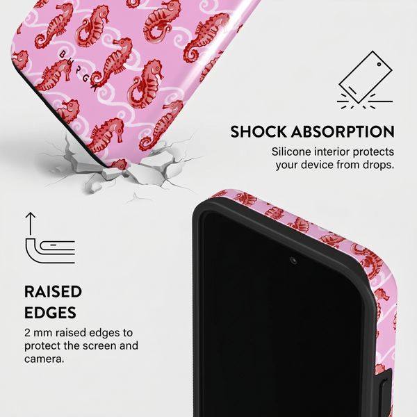 Burga Tough Back Cover with MagSafe Apple iPhone 13 Pro - Coral Reef